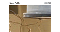 Desktop Screenshot of friseur-pressler.de